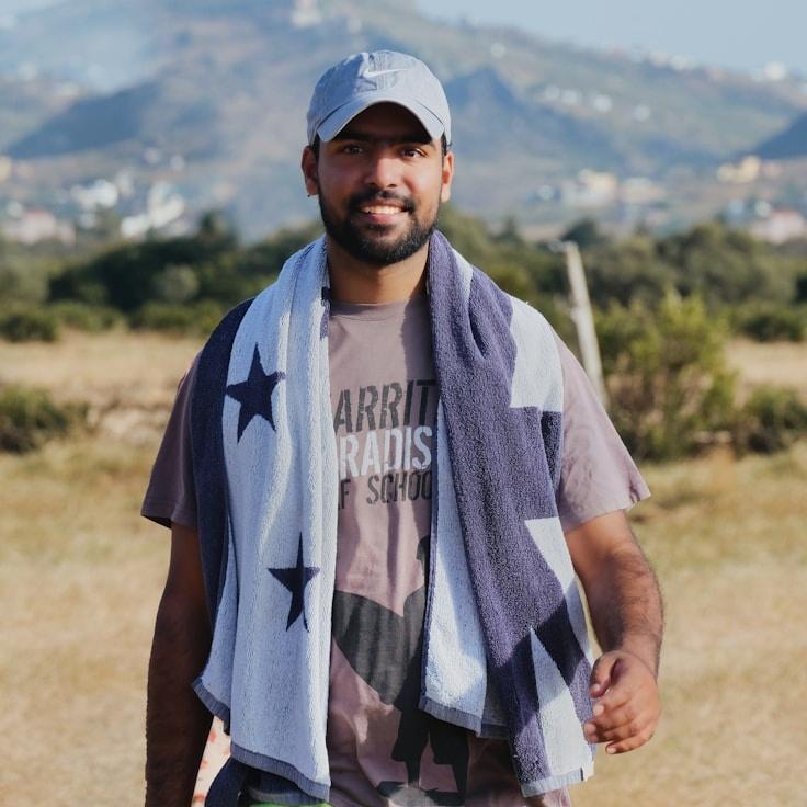 Portrait of Rowan, group coordinator and fusion cooking expert